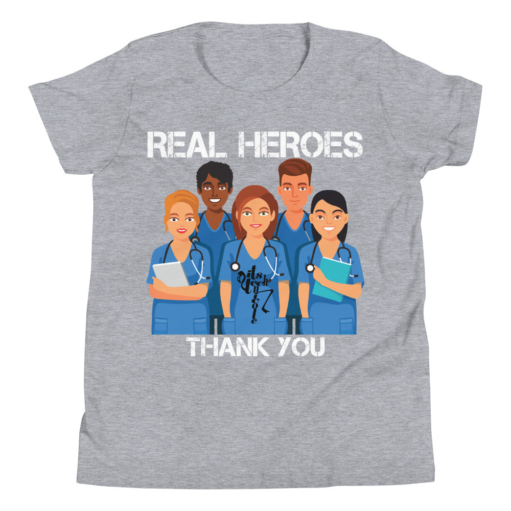 Real Heroes...Thank You Youth Short Sleeve T-Shirt