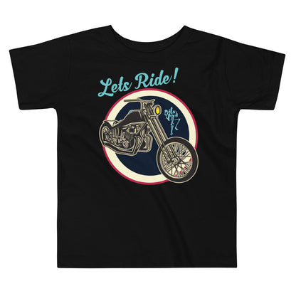 Let's Ride Toddler Short Sleeve Tee