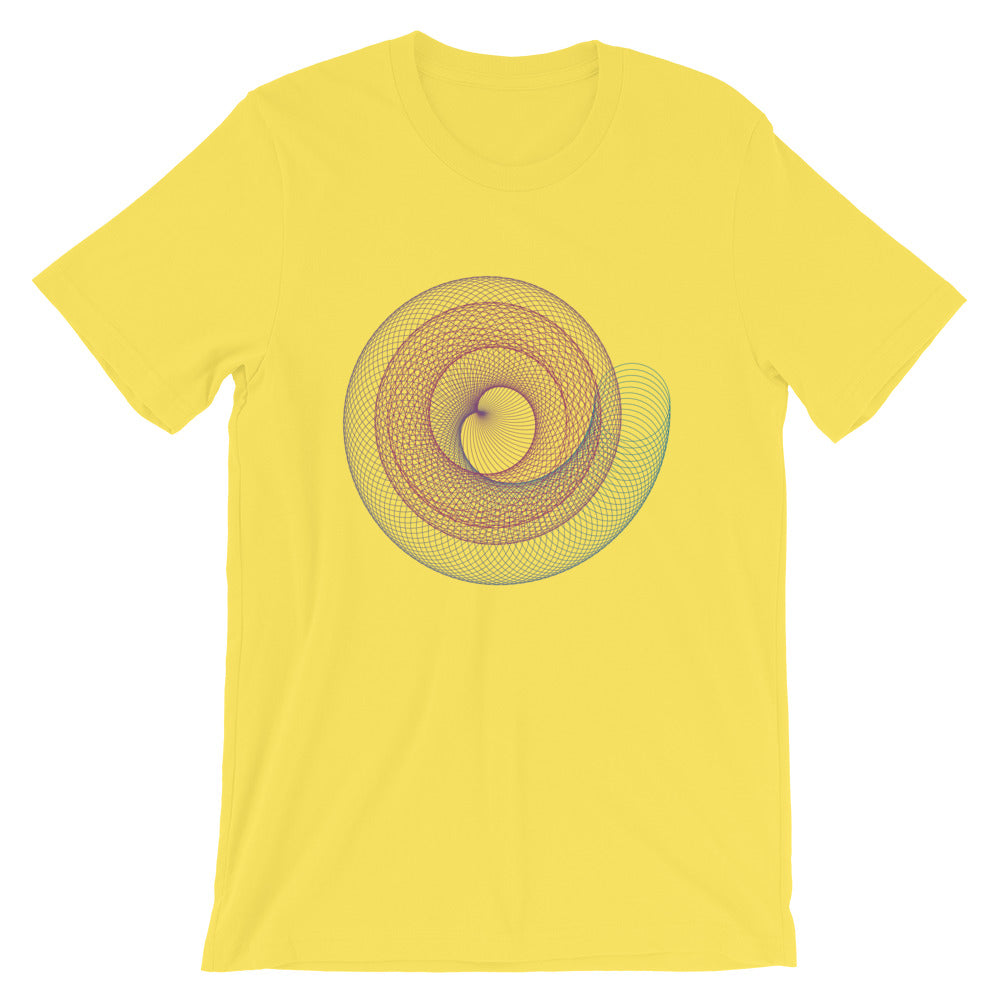 Spiraling Short-Sleeve Graphic T-Shirt