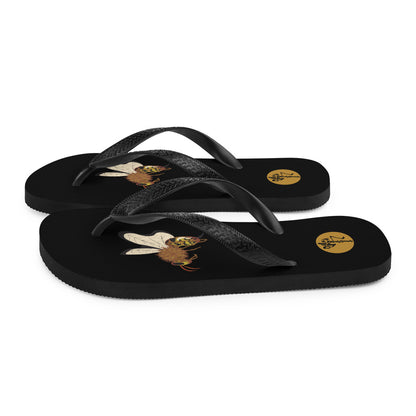 Bee Flip-Flops