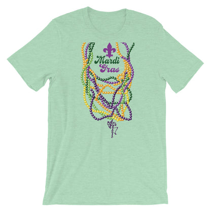 Mardi Gras Beads (Light) T-Shirt