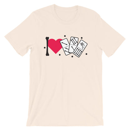 I Love Bones, Domino Player T-Shirt