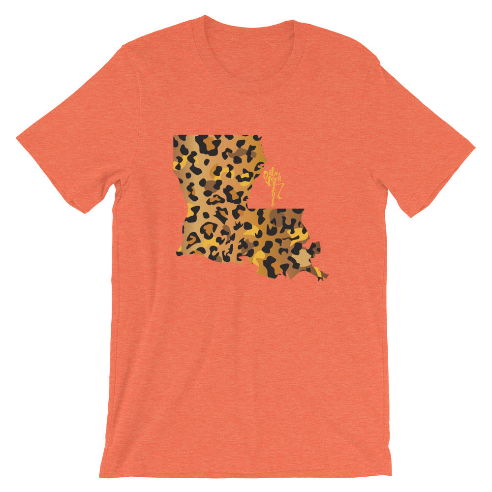 Louisiana Leopard Short-Sleeve Standard T-Shirt