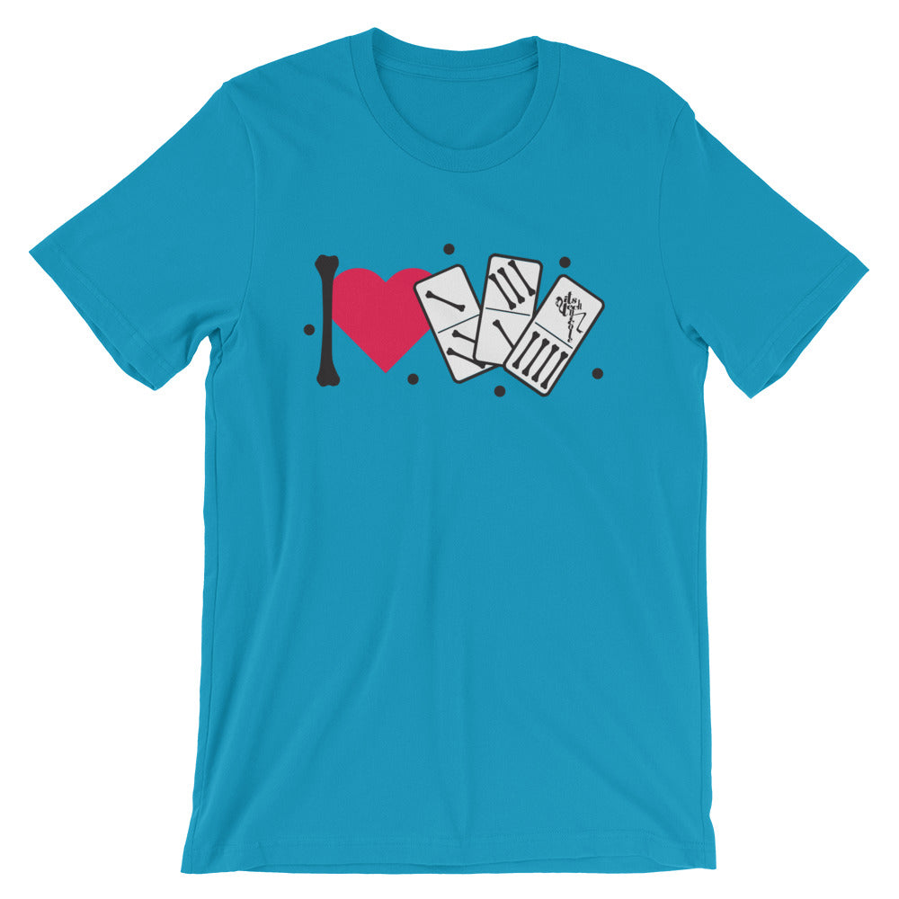 I Love Bones, Domino Player T-Shirt