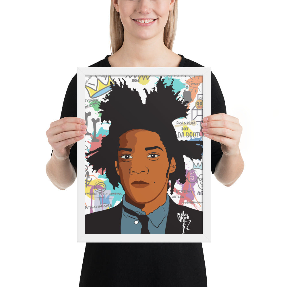 Basquiat Framed Photo Paper Poster