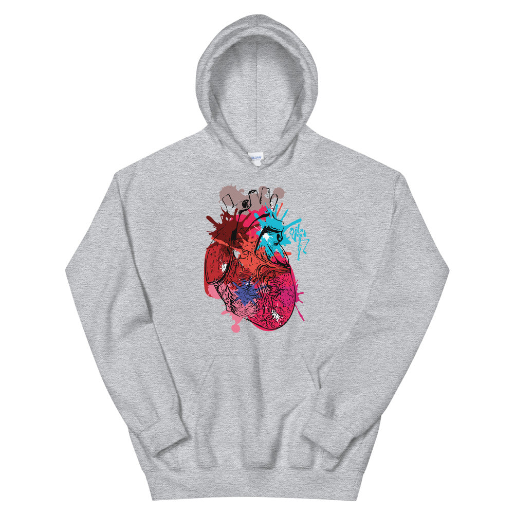 Art Heart Series: 1 Unisex Hoodie