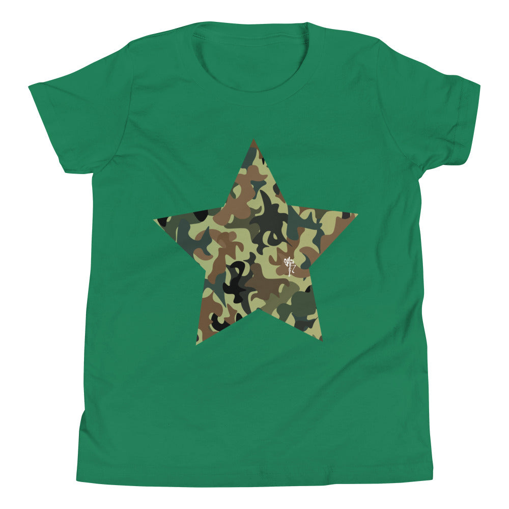 Camouflage Youth Short Sleeve T-Shirt
