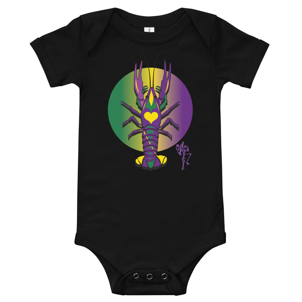 Mardi Gras Crawfish Onesie