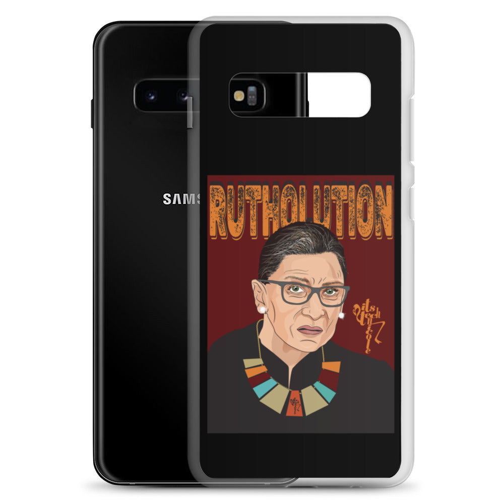 Ruth Bader Ginsburg Tribute Art Samsung Case