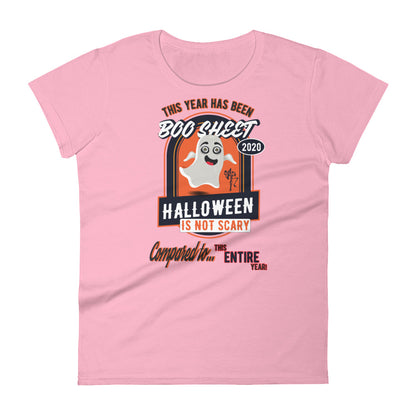 Boo Sheet Women's short sleeve t-shirt