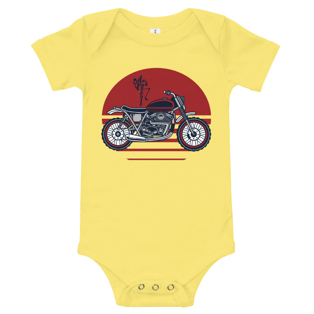 Motorcycle (Red) Onesie