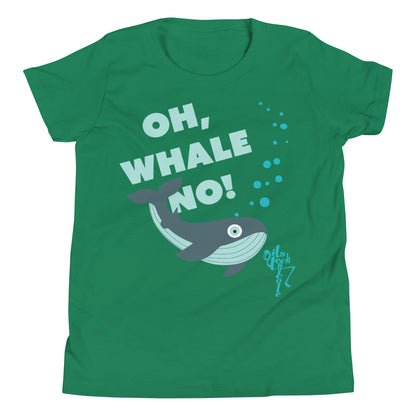 Oh, Whale No! Youth Short Sleeve T-Shirt