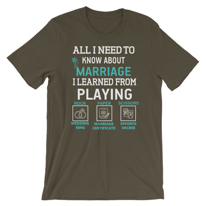 Rock, Paper, Scissors Short-Sleeve Unisex T-Shirt