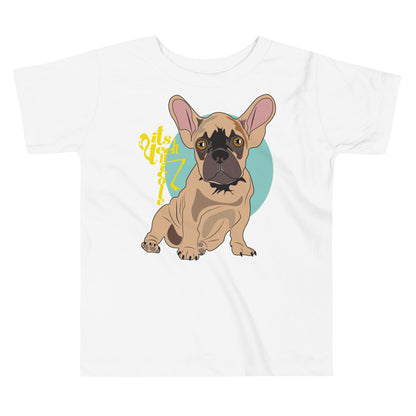 French Bulldog Toddler Short Sleeve Tee