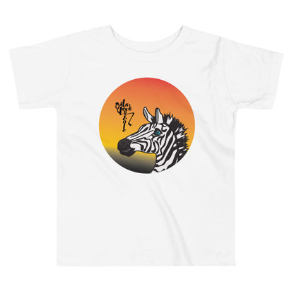 Zebra Toddler Short Sleeve Tee