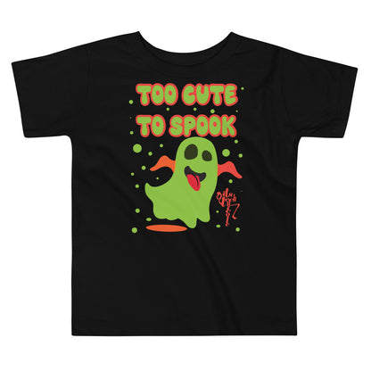 Too Cute To Spook Toddler Short Sleeve Tee