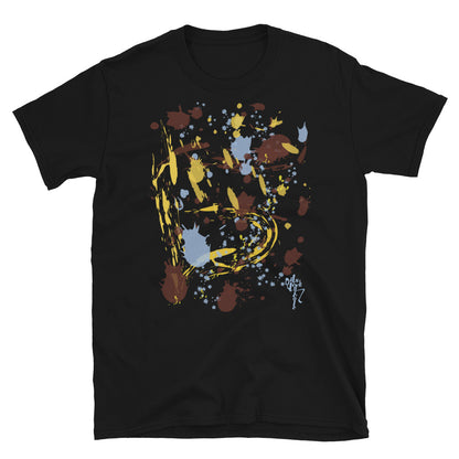 Art Inspired by Jordan 1 Mid SE Fearless Maison Chateau Rouge Short-Sleeve T-Shirt