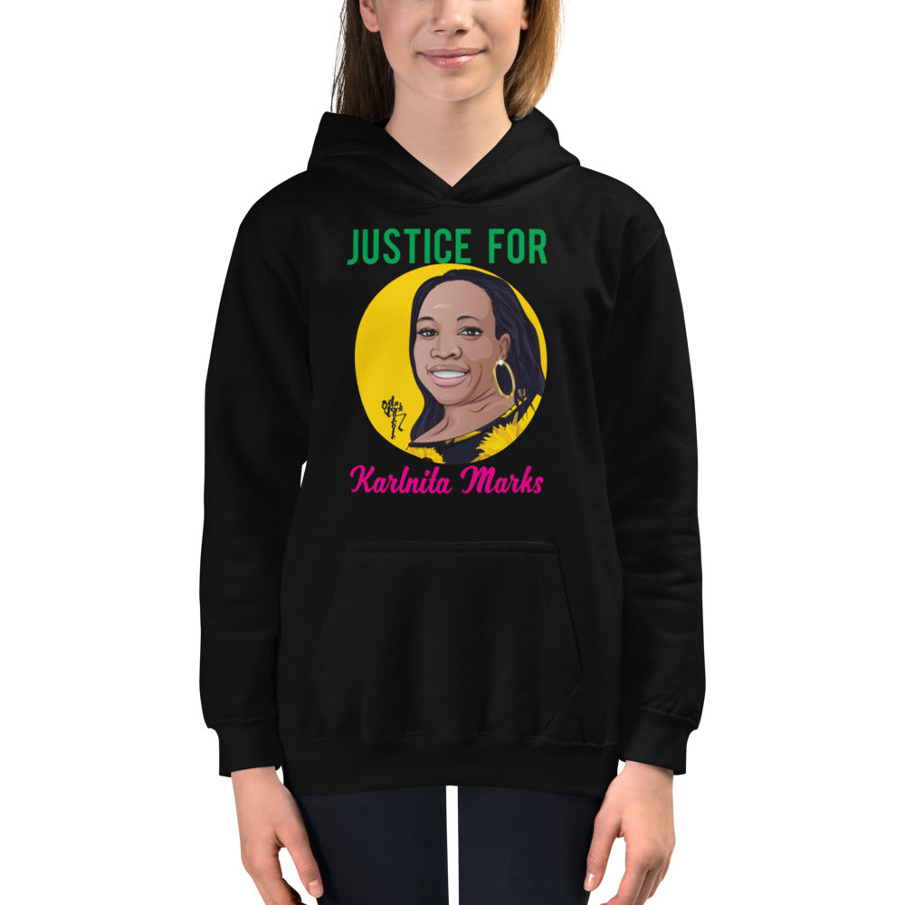 Justice for Karlnita Marks Kids Hoodie