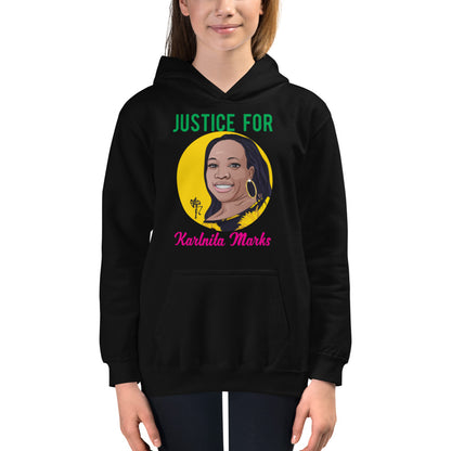 Justice for Karlnita Marks Kids Hoodie