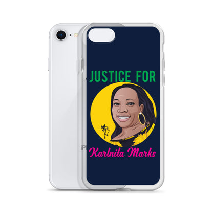 Justice for Karlnita Marks iPhone Case