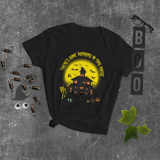 There's Some Horrors in this House....Women's short sleeve t-shirt