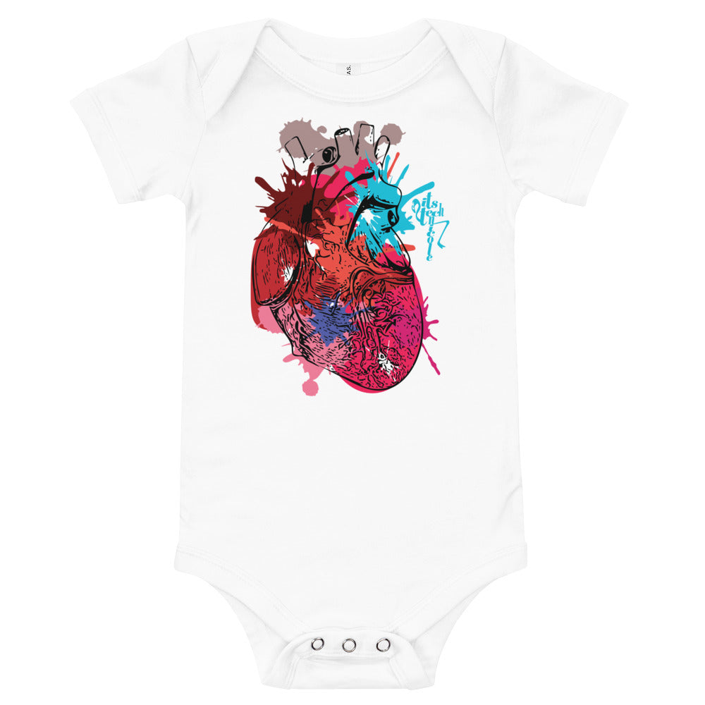Art Heart Series: 1 Onesie
