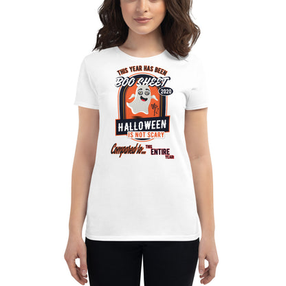 Boo Sheet Women's short sleeve t-shirt