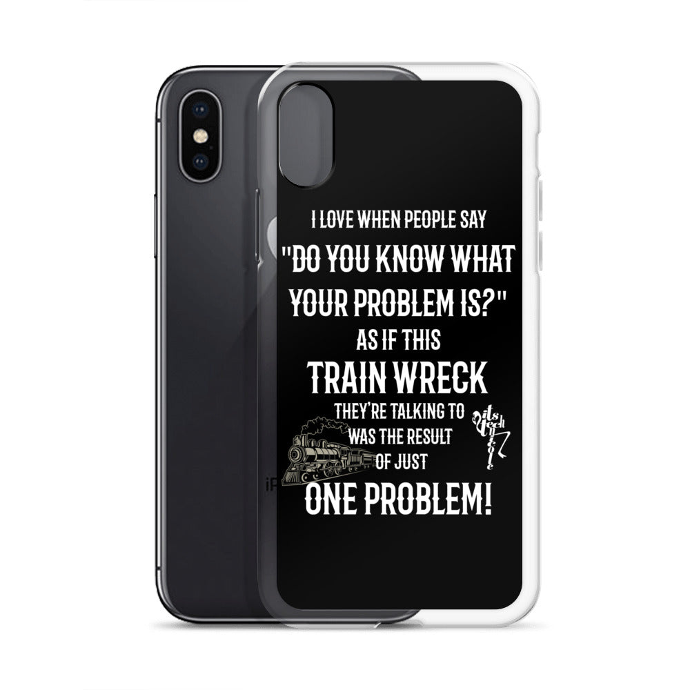 Train Wreck iPhone Case