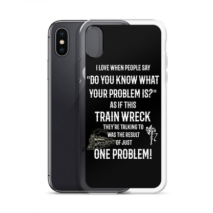 Train Wreck iPhone Case