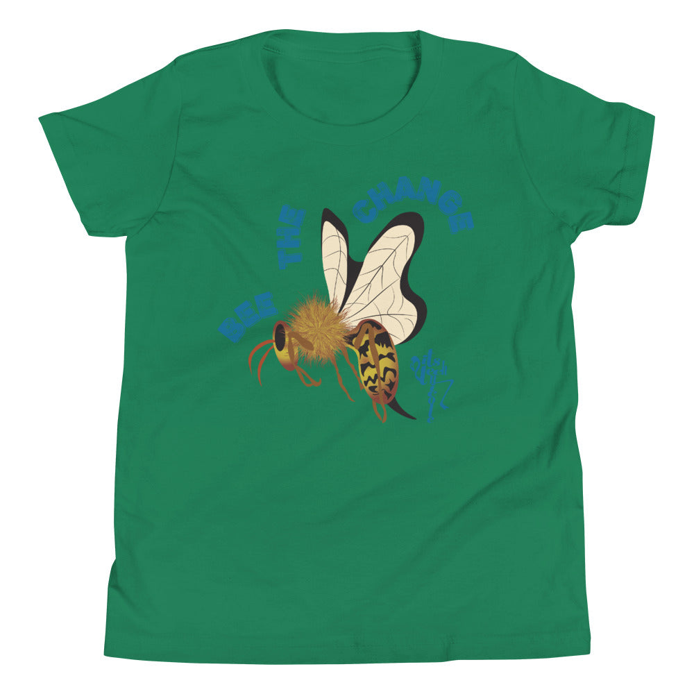 Bee The Change Youth Short Sleeve T-Shirt