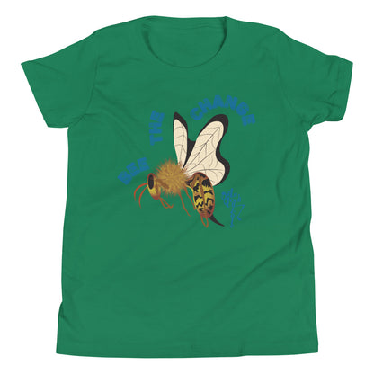 Bee The Change Youth Short Sleeve T-Shirt
