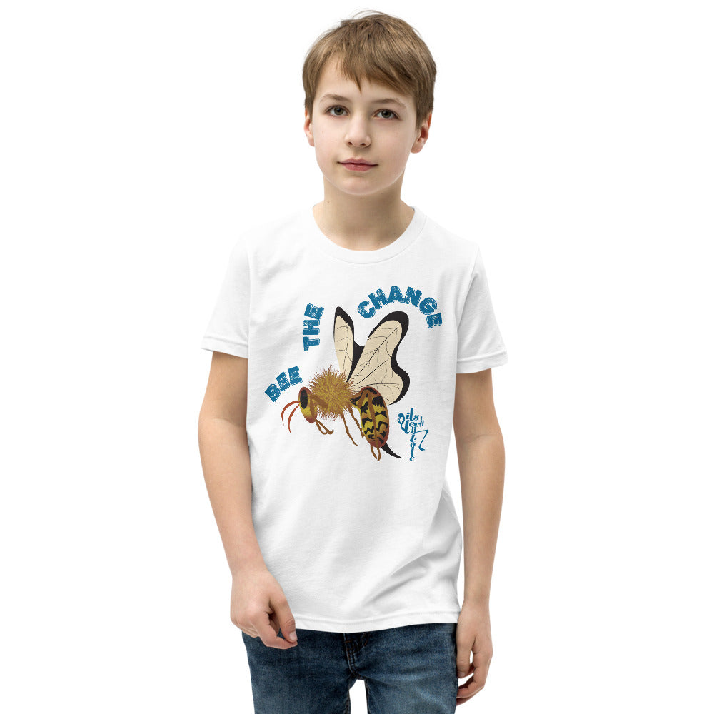 Bee The Change Youth Short Sleeve T-Shirt