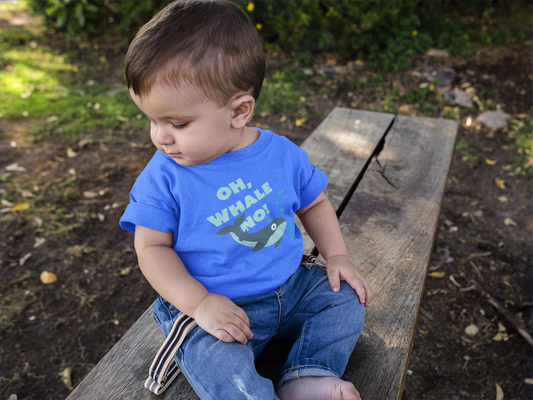 Oh, Whale No! Toddler Short Sleeve Tee
