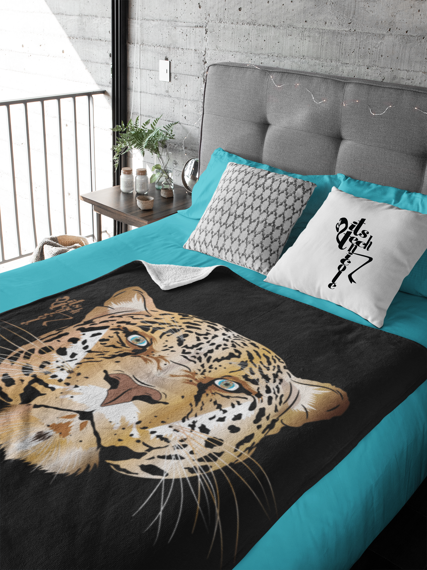 Jaguar Throw Blanket
