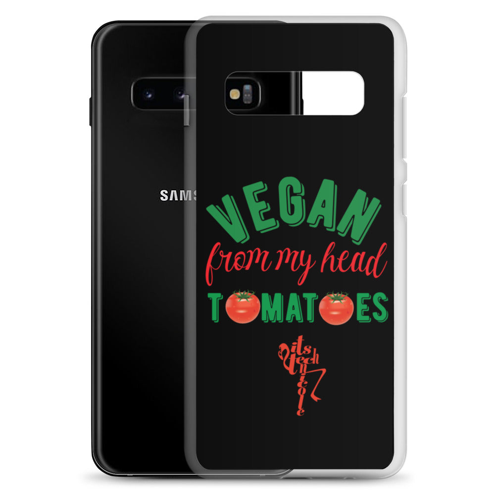 Vegan From My Head Tomatoes Samsung Case