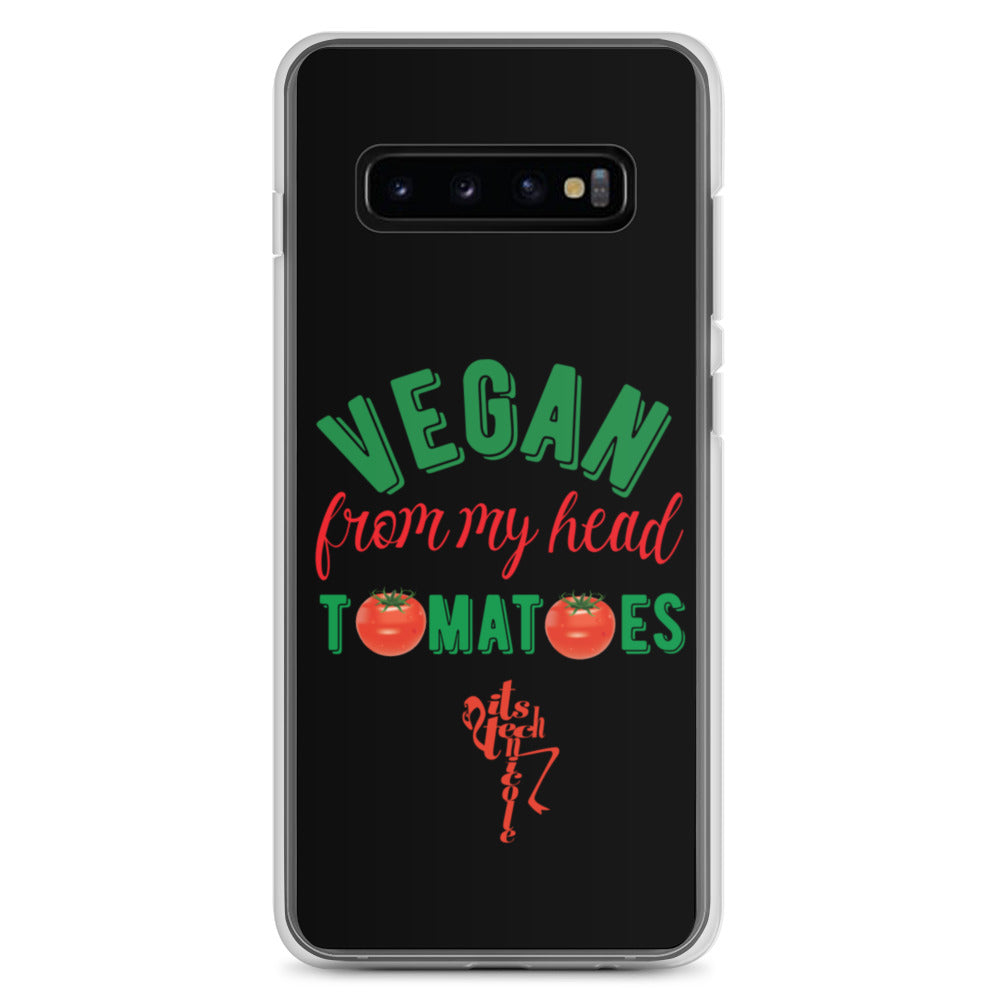 Vegan From My Head Tomatoes Samsung Case