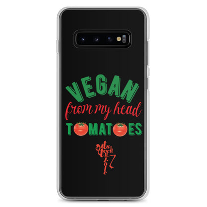 Vegan From My Head Tomatoes Samsung Case