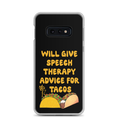 Speech Therapy for Tacos Samsung Case