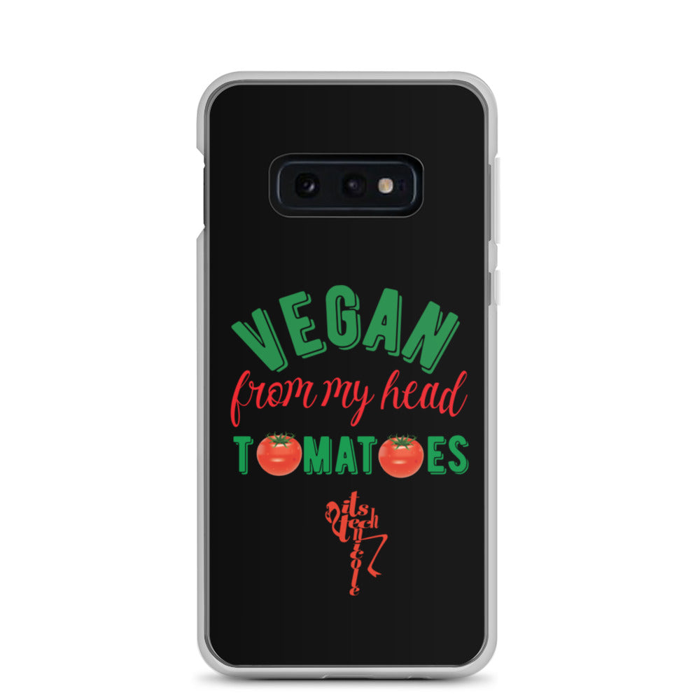 Vegan From My Head Tomatoes Samsung Case