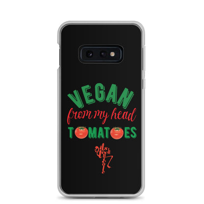 Vegan From My Head Tomatoes Samsung Case