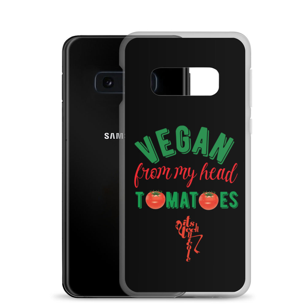 Vegan From My Head Tomatoes Samsung Case