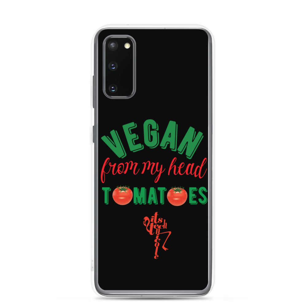 Vegan From My Head Tomatoes Samsung Case