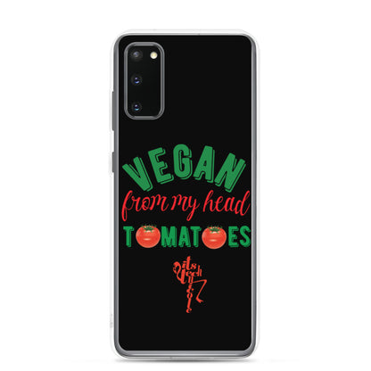 Vegan From My Head Tomatoes Samsung Case