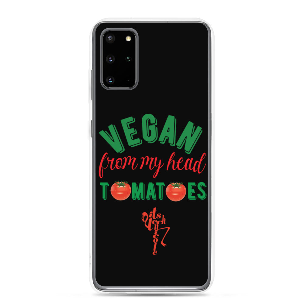 Vegan From My Head Tomatoes Samsung Case