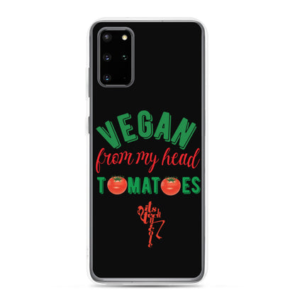 Vegan From My Head Tomatoes Samsung Case