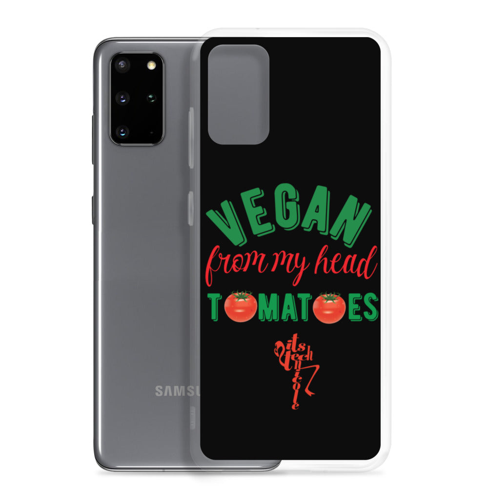Vegan From My Head Tomatoes Samsung Case