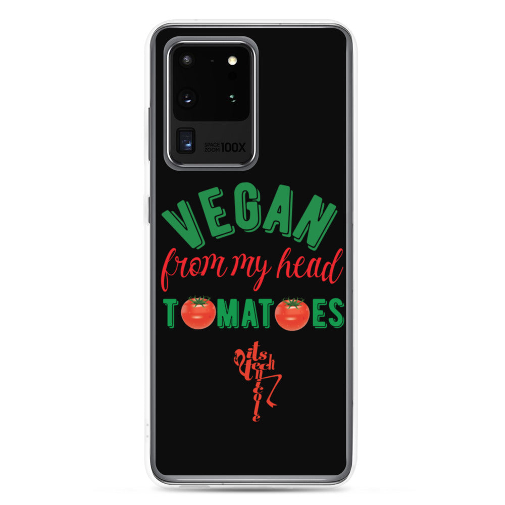 Vegan From My Head Tomatoes Samsung Case