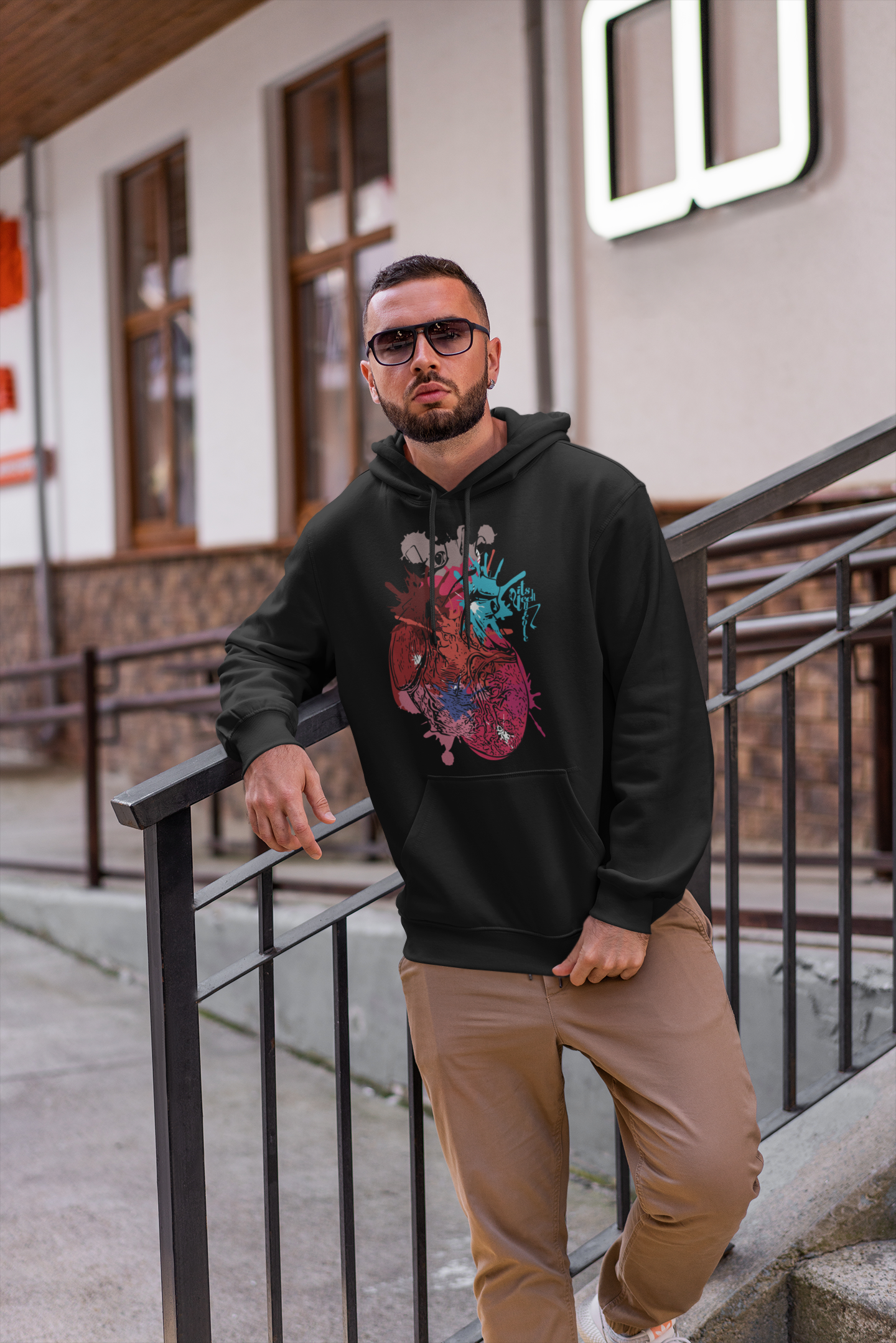 Art Heart Series: 1 Unisex Hoodie