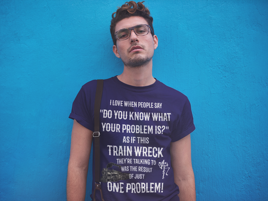 Train Wreck Short-Sleeve Unisex T-Shirt