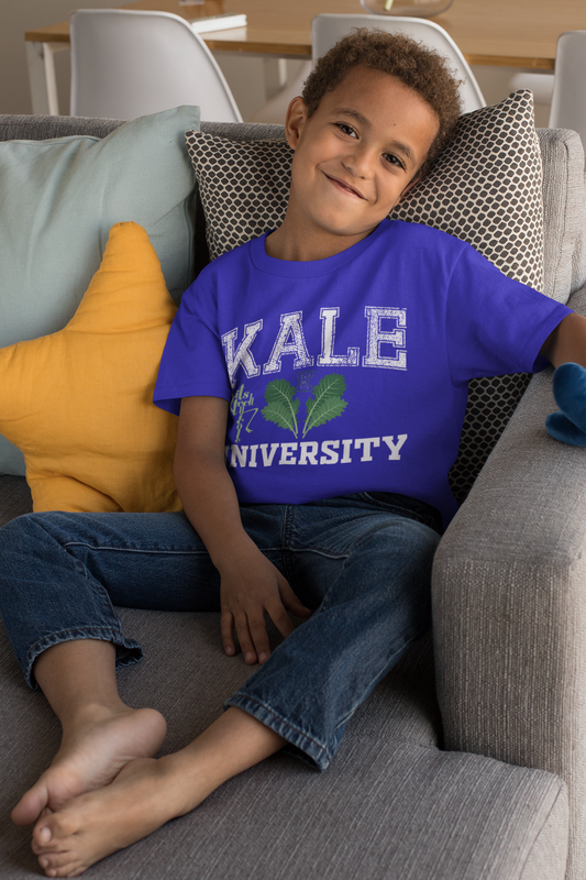 Kale University Youth Short Sleeve T-Shirt